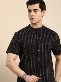 Men Pure Cotton Casual Shirt