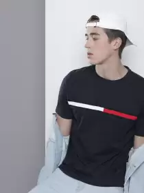 Striped Cotton T-shirt