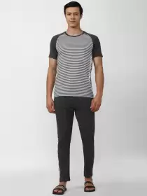 Men Striped Night suit