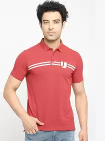 Men Polo Collar Neck Cotton Lounge Tshirts