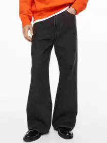 Men Loose Bootcut Jeans - image 2
