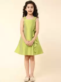 Sleeveless A-Line Dress - image 3