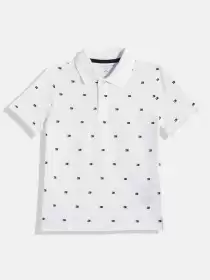 Boys Brand Logo Cotton T-shirt