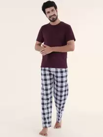 Men Pure Cotton Night suit