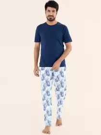 Men Pure Cotton Night suit