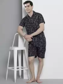 Men Printed Night suit