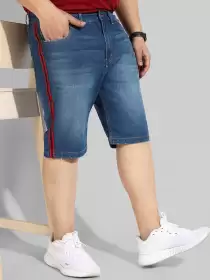 Men Outdoor Denim Shorts