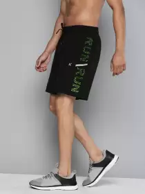 Men Self Design Running Shorts