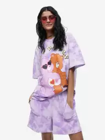 Oversized printed T-shirt