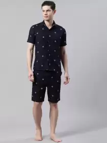 Men Printed Night Suit - image 3