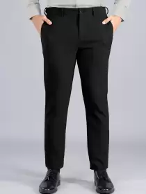 Men Slim Fit Formal Trousers