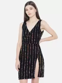 Embellished Sheath Dress