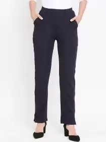 Women Cotton Formal Trousers