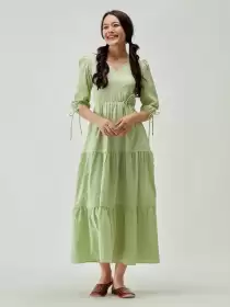 Fit and Flare Midi Dress