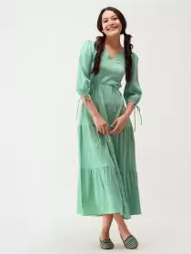 Fit and Flare Midi Dress