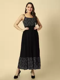 Printed Maxi Dress
