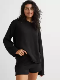 Women Fine-Knit Shorts