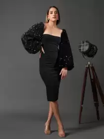 Women Full Sequined Sleeves