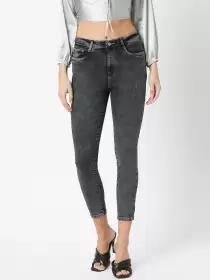 Women Skinny Fit High-Rise Jeans