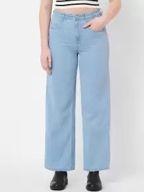 Women Pure Cotton Jeans