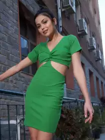 Cut Out Bodycon Dress
