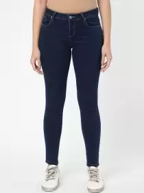 Women Skinny Fit Cotton Jeans