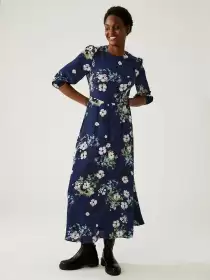 Floral Printed Maxi Dress