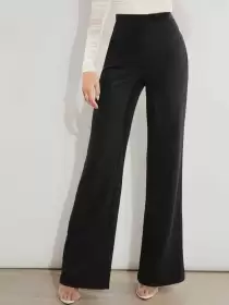 Women Straight Fit High-Rise Trousers