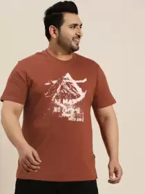 Plus-Size Pure Cotton T-shirt