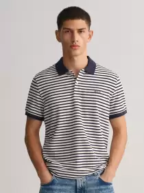 Men Cotton Polo Collar T-shirt