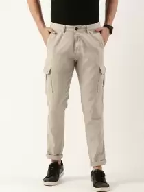 Men Slim Fit Cargos Trousers