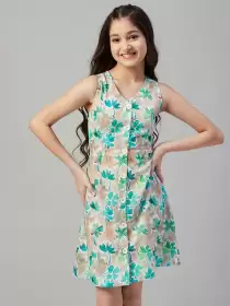 Girls Pure Cotton Shirt Dress