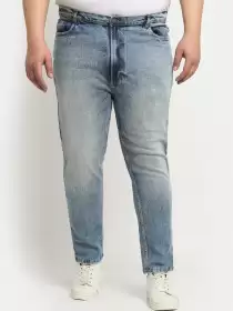 Men Plus Size Cotton Jeans