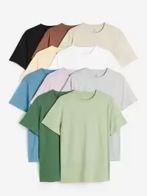 10-Pack Regular Fit T-Shirts