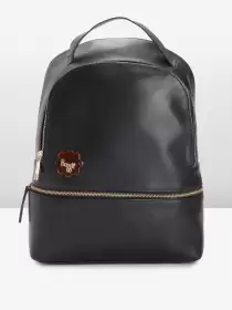 Women Solid Backpack