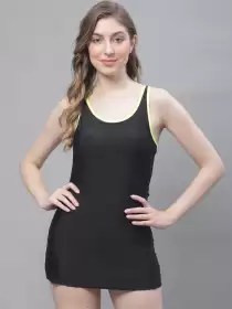 Round Neck Swimming Dress
