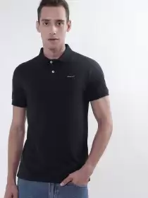 Polo Collar Cotton T-shirt