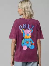 Women Printed Cotton T-shirt