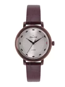 Women Leather Analogue Watch