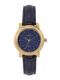 Women Leather Analogue Watch
