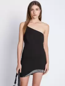 Bodycon Mini One Shoulder Dress