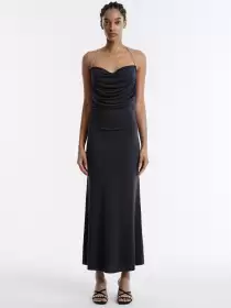 Maxi Halter Neck Dress