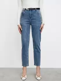 Women Tapered Fit High-Rise Jeans