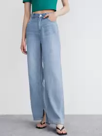 Women Straight Fit High-Rise Jeans