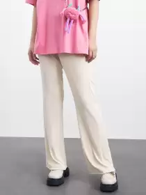 Women Waist Knitted Trousers