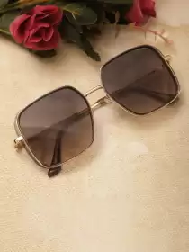 Women Square Sunglasses with UV Protected Lens