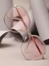 Women Square Sunglasses with UV Protected Lens