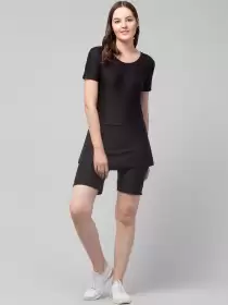 Swimming Dress With Shorts