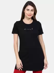 Longline Cotton Sports T-shirt