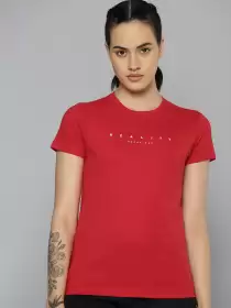 Women Typography Printed T-shirt